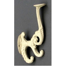 WHITE VICTORIAN HOOK SET/2