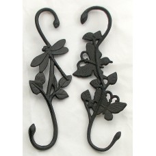 Cast Iron Butterfly & Dragonfly Plant Hanger