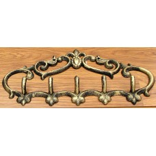 Fleur De Lis Cast Iron Coat Hook