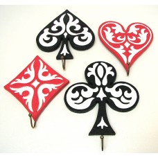 Game Suit Wall Hooks Set of 4
