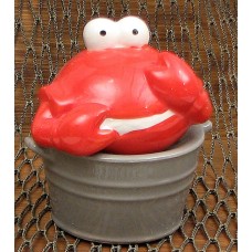 Ceramic Crab Bucket S/P Set