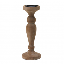 Artisan Wooden Candle Holder