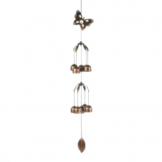 Butterfly Double Tier Bell Wind Chime