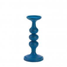 Carmona Blue Artisan Candle Holder