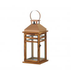 Contemporary Rose Gold Top Lantern