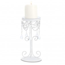 Elegant Beaded Candle Holder