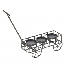 Garden Wagon Candle Holder