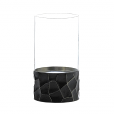 Gramercy Black Hurricane Candle Holder