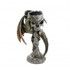 Green Dragon Candle Holder