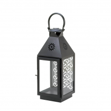 Hanging Black Candle Lantern