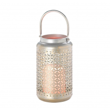 Iron Filigree LED Lantern