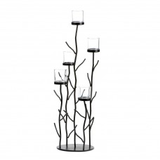 Iron Sprig Candle Holder