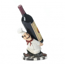 Italian Chef?s Back Wine Holder