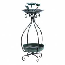 Metal Birdfeeder and Planter