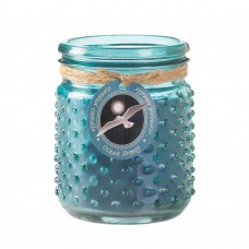 Ocean Breeze Hobnail Jar Candle