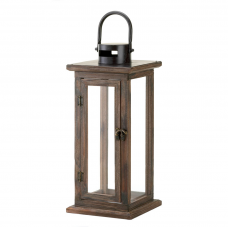 Perfect Lodge Wooden Lantern