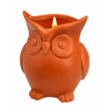 Pumpkin Souffle Scented Owl Candle