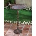 Rustic Iron Birdbath