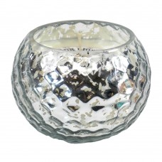 Silver Honeycomb Scented Candle