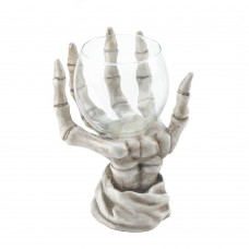 Skeleton Hand Candle Holder