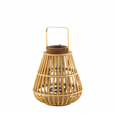 Small Slat Wood Lantern