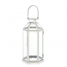 Steel Symmetry Candle Lantern